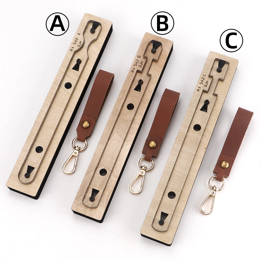 1pc Long Handle Strap Knife Mo - đánh giá và giá Leatherwork Templates