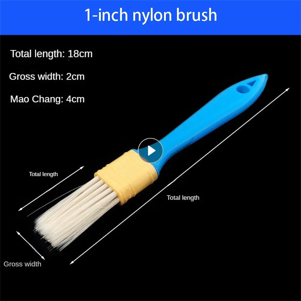 Paint Brush More Durable One Piece Blue Wide Range Of Applications Planting Brush Soft Texture Flocking Process Dragon Material