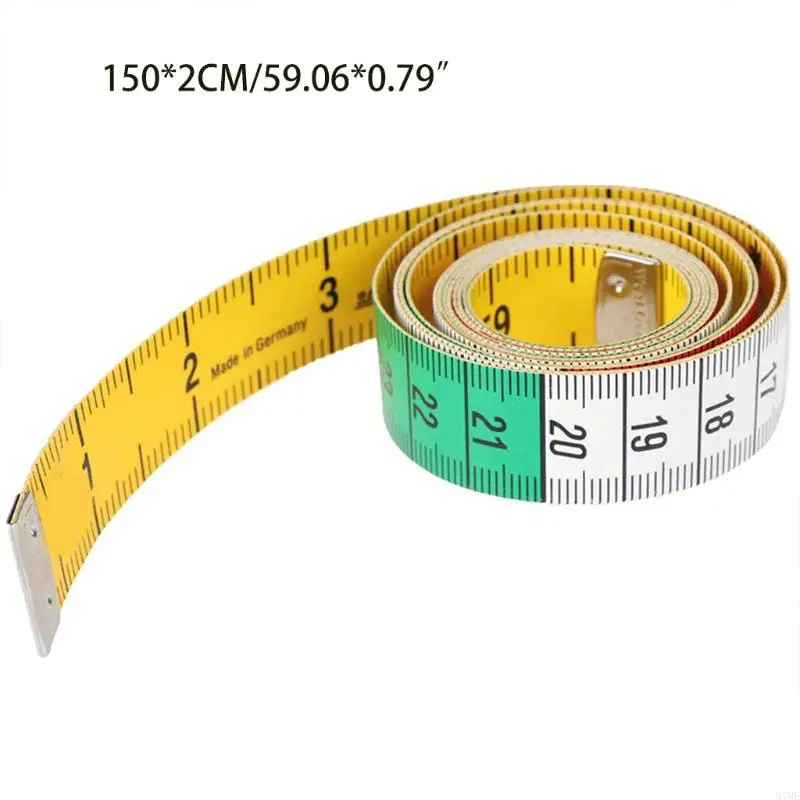 37ME Soft Tape Measure Double Scale Body Sewing Flexible Ruler Weight Loss Me-dical Body Measurement Sewing Tailor