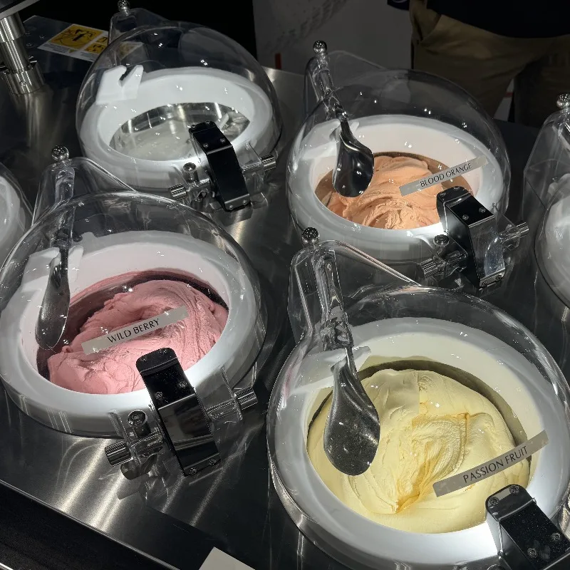 Miles GALAXY PRO V4 Commercial Ice Cream Churning Machine NSF ETL Certified 7 Liter Pot Hellenika Ice Cream Maker Reliable