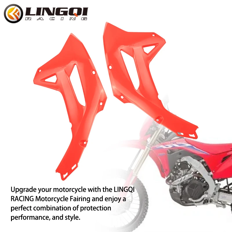 Dirt Pit Bike Accessories CRF450 Plastic Wheel Protection Mudguard For CRF 450 2022 Motorcycle Front Side Fender Motocross Parts
