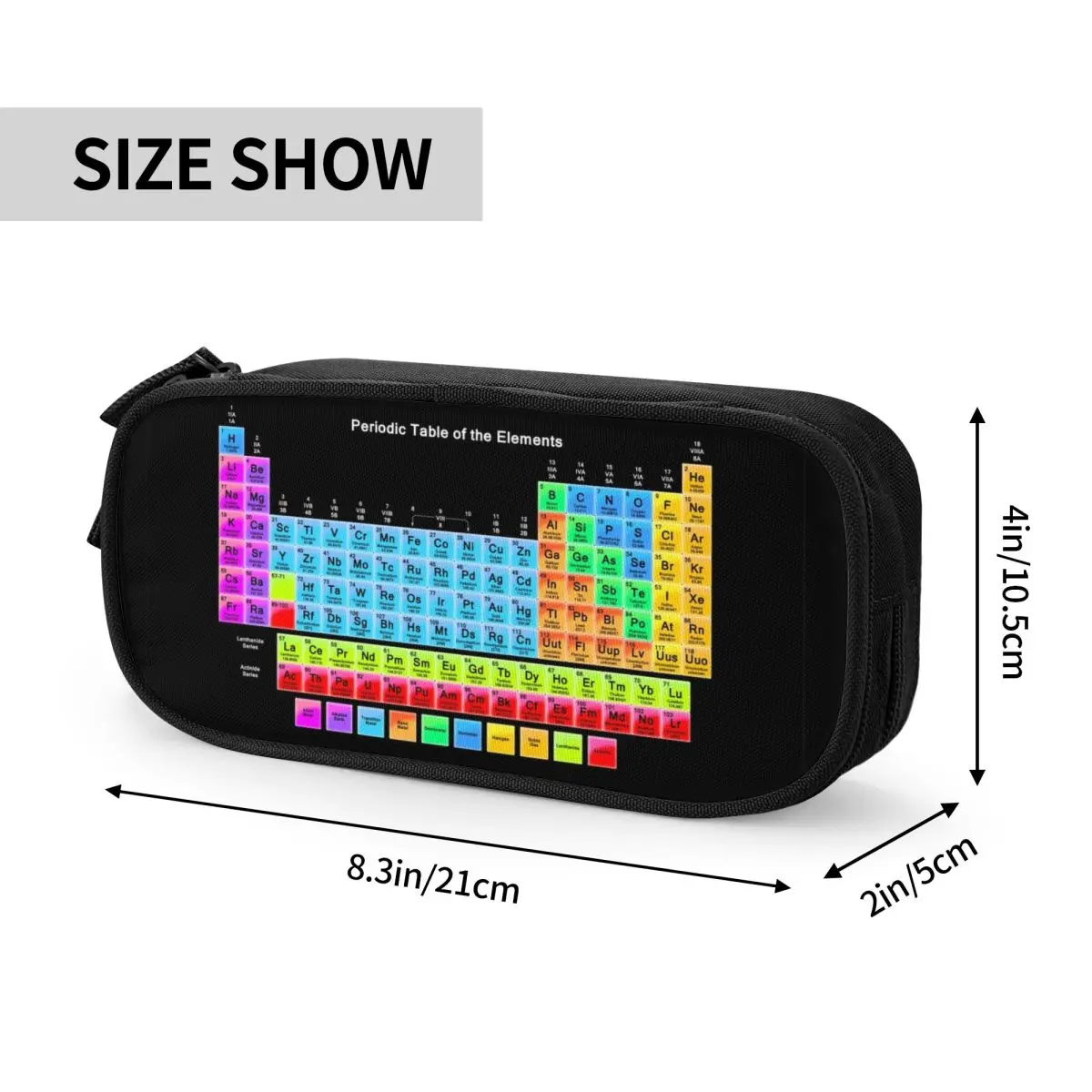 Tavola periodica personalizzata degli elementi chimici simpatici astucci per matite chimica scienza regalo borsa per matite cancelleria per studenti