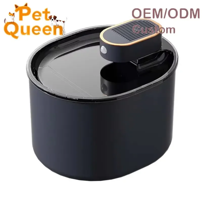 

Premium Wireless Pet Water Dispenser for Portable USB C Charging Waterfall Flow Design Auto Shut Off Dry Run Protection