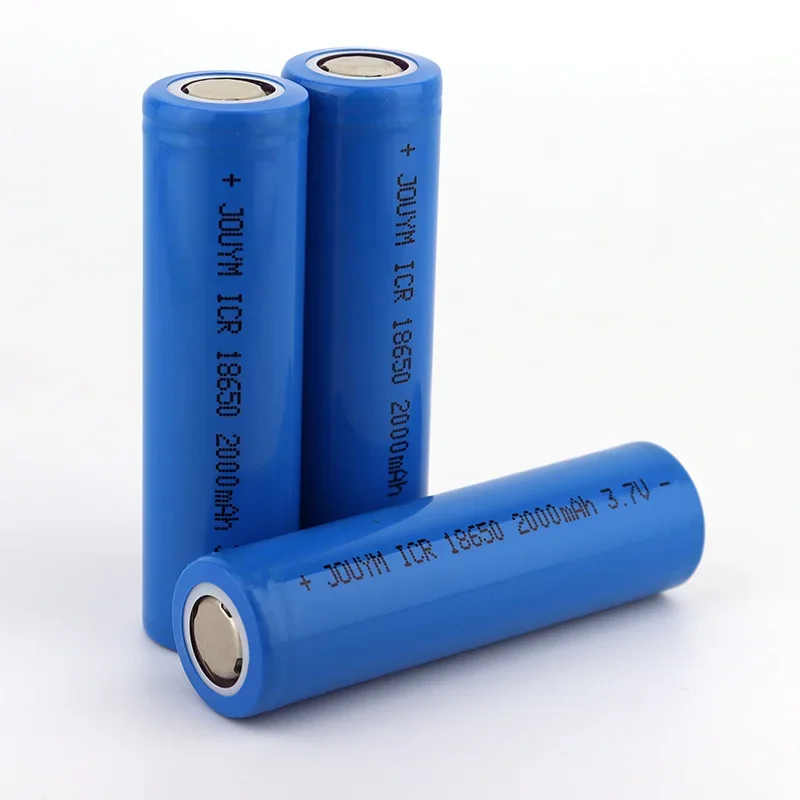 1-10PCS Original 2000MAH 3.7V 18650 Rechargeable Battery Lithium Batteries