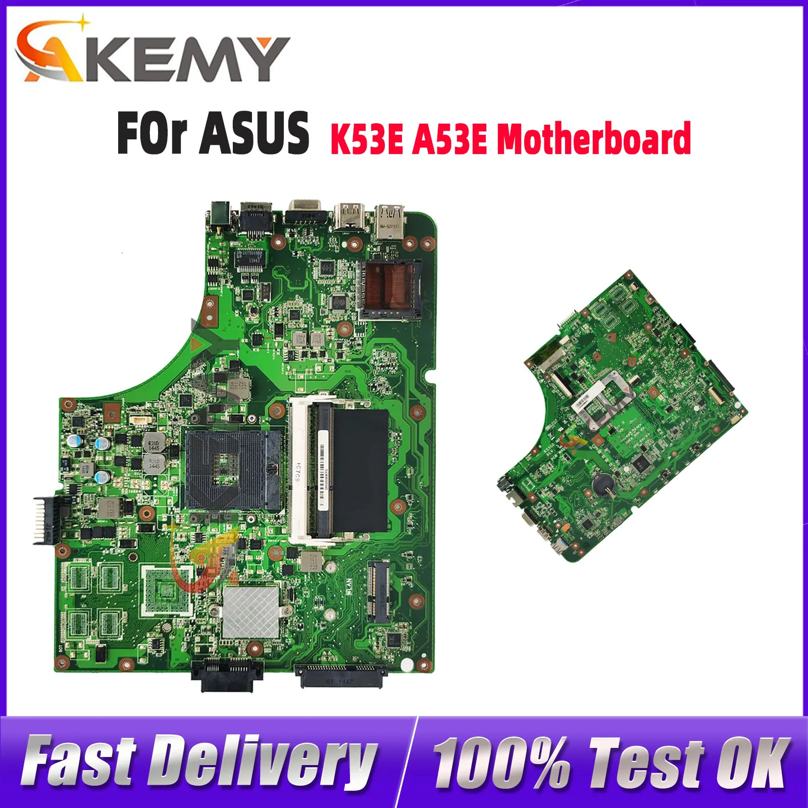 

Материнская плата для ноутбука K53SD K53E для ASUS K53E X53E. В наличии. 100% проверено, исправно. Быстрая доставка.