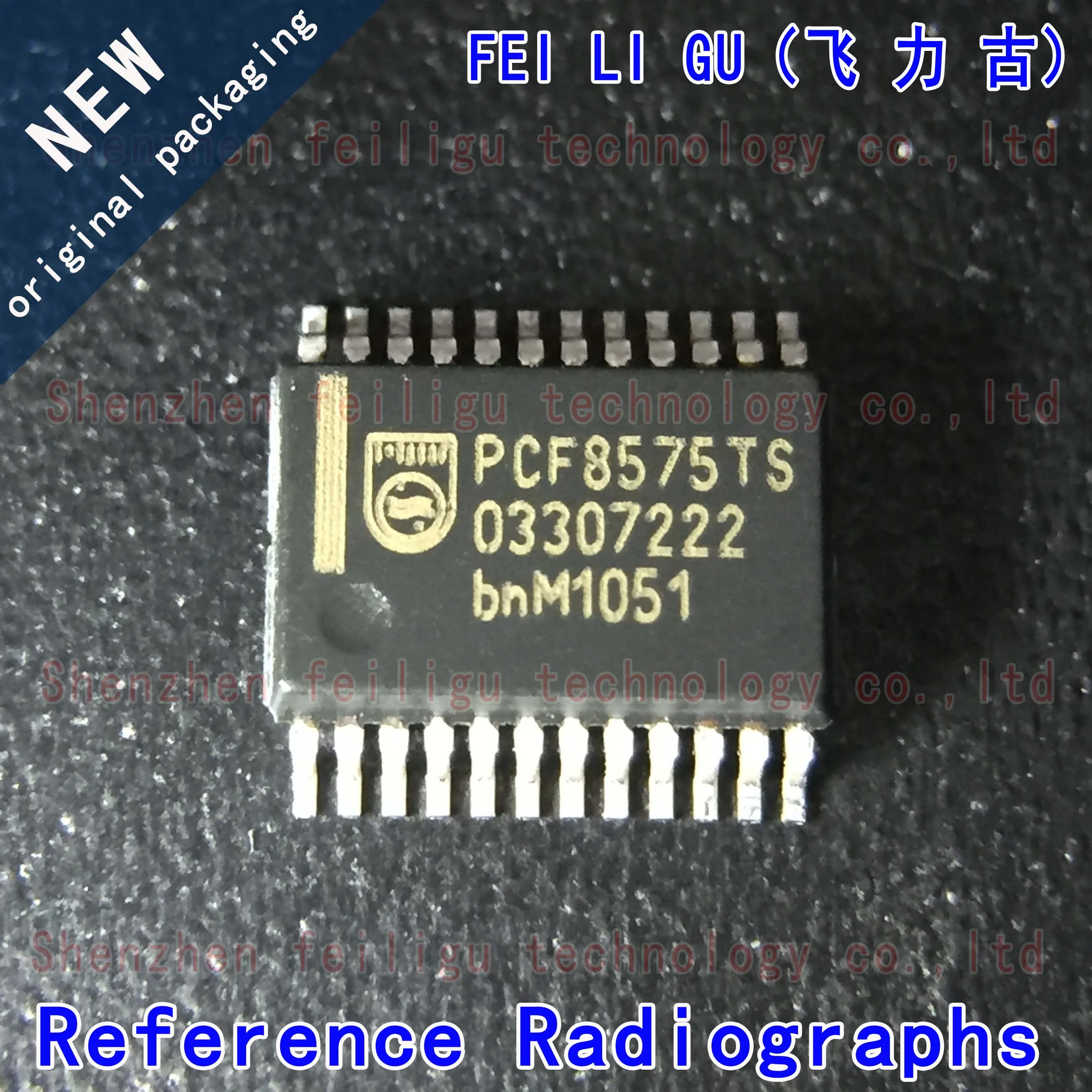 1~30PCS 100% New Original PCF8575TS/1,112 PCF8575TS/1 PCF8575TS Package:SSOP24 I/O Expander Interface Chip