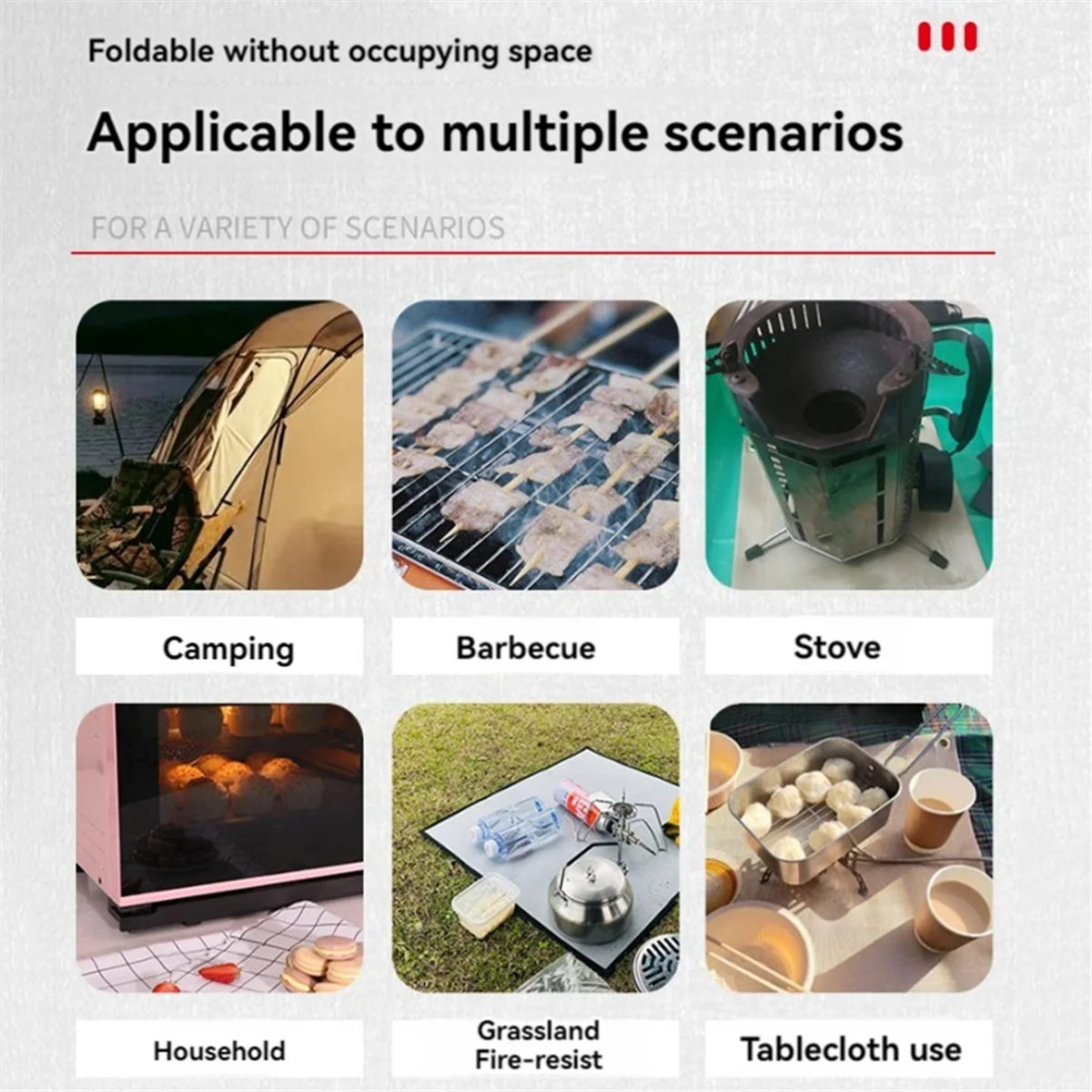 

Новые коврики для гриля для сковородок для гриля, защитные коврики для гриля на палубе и патио, тепловые коврики для газового гриля, напольные коврики, 100x152 см