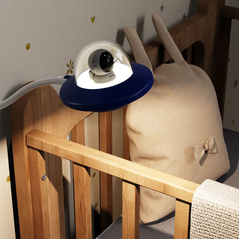 USB Sensor Night Light LED Hand Scanning Reading Decor Desk Lamp 5V Table Lights with Remote Spaceship Lamp for Computer Laptop