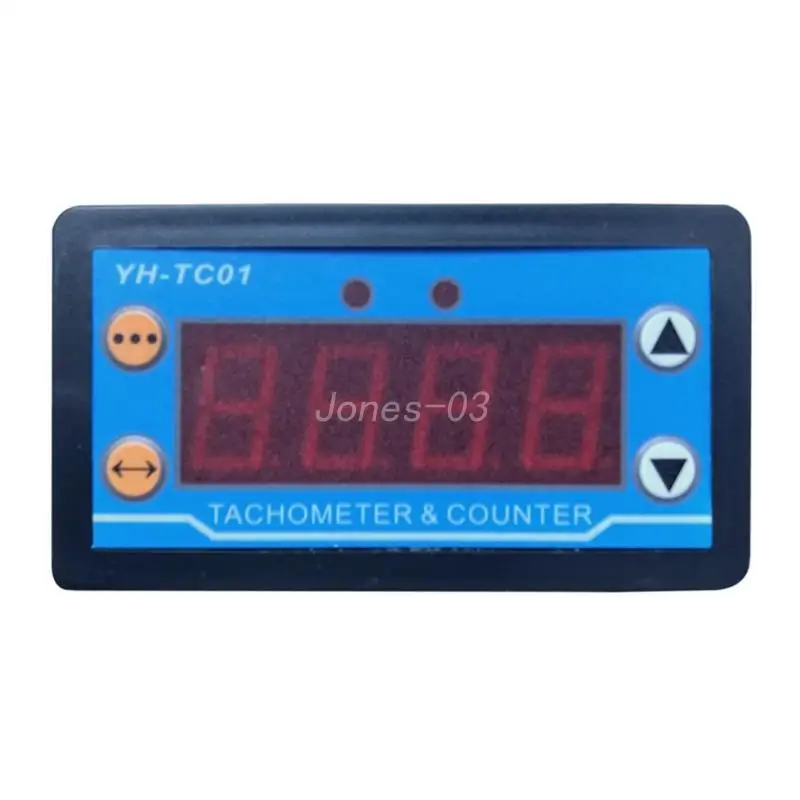 Imagem -05 - Rpm-meter Lcd-display Motor Tach-hour Meter Tacômetro Gauge para Carro-motocicleta Q6pe