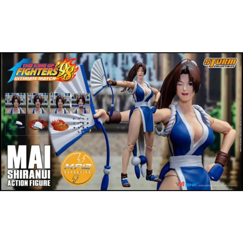 Nieuwe Storm Speelgoed Originele 1/12 King of Fighters 98 Onbekende Fire MAISHIRANUI SKKF07 Game Mobiele Pop Model Handgemaakte Speelgoed Giftcollect