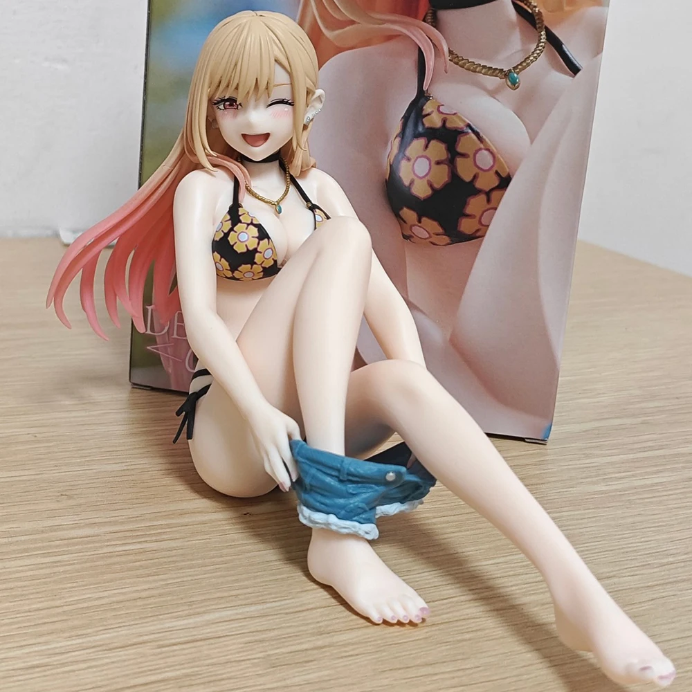 

В наличии оригинальная настольная игрушка Taito, милая кукла Sono Bisque Wa Koi O Suru Kitagawa Marin, аниме-фигурка, экшн-фигурка, модель украшения