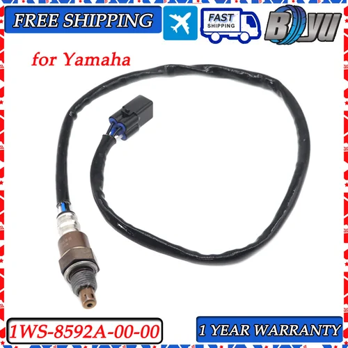1WS-8592A-00-00 Sensor de oxígeno O2 1WS8592A0000 compatible con Yamaha YZF R1 M RN32 MT07 2CR 2KS 1XB nuevo Sensor Lambda de relación aire-combustible