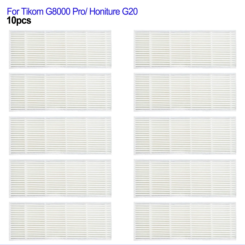 Деталь пылесоса, фильтр, аксессуары для дома, 2/6/10 шт., аксессуары для Honiture G2, для Tikom G8000 Pro, белый цвет
