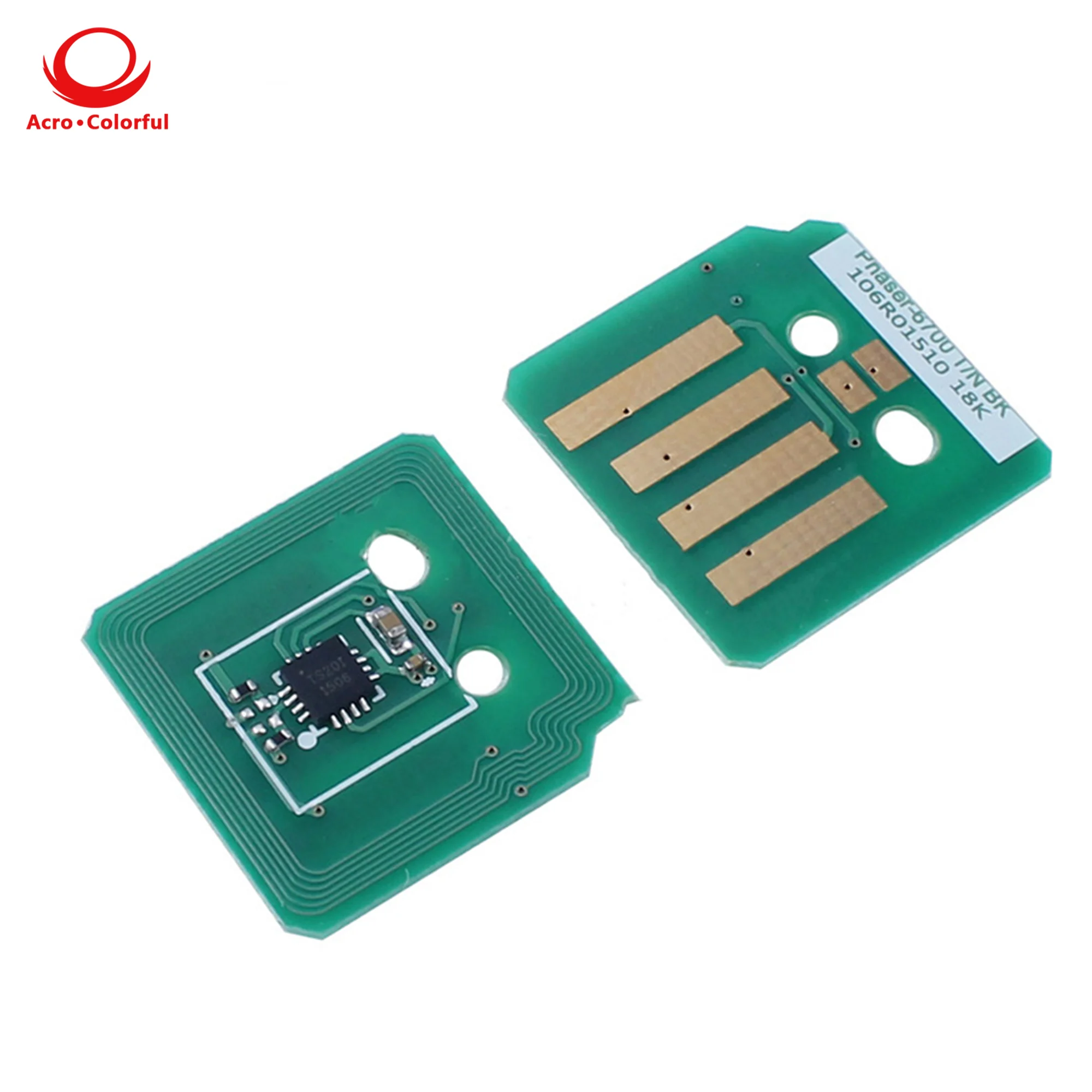 

106R01518 106R01515 106R01526 106R01523 Совместимый чип тонера для Xerox Phaser 6700, чип картриджа для лазерного принтера 18 К/12 К