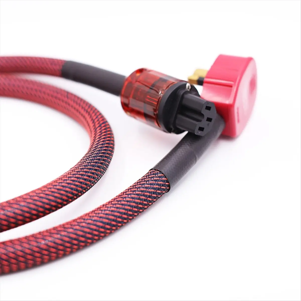 T1612C-Pure Copper Multi Conductor UK Power Cord Cable Audiophile Power Cable UK Mains Lead for 1m UK Plug HOT