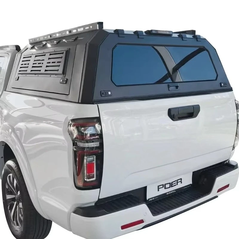 

Nanpei Hot Sale Aluminum Lightweight Hardtop Pickup Truck Canopy GWM Poer 152cm Truck Accessories Truck Camper Cover Hilux