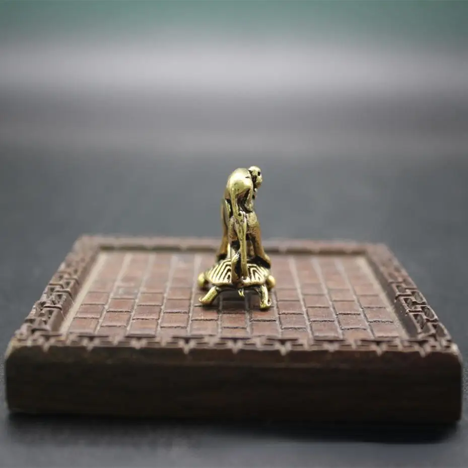 1 Pcs Home Decor Decorations Brass Ornaments Generation To Generation Monkey Lucky Monkey Desk Ornaments Creative Gifts