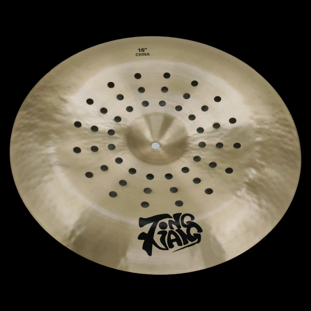 اليدوية الأوزون B20 T 16 بوصة الصين الصنج رائجة البيع أداة قرع مع ثقوب للطبول