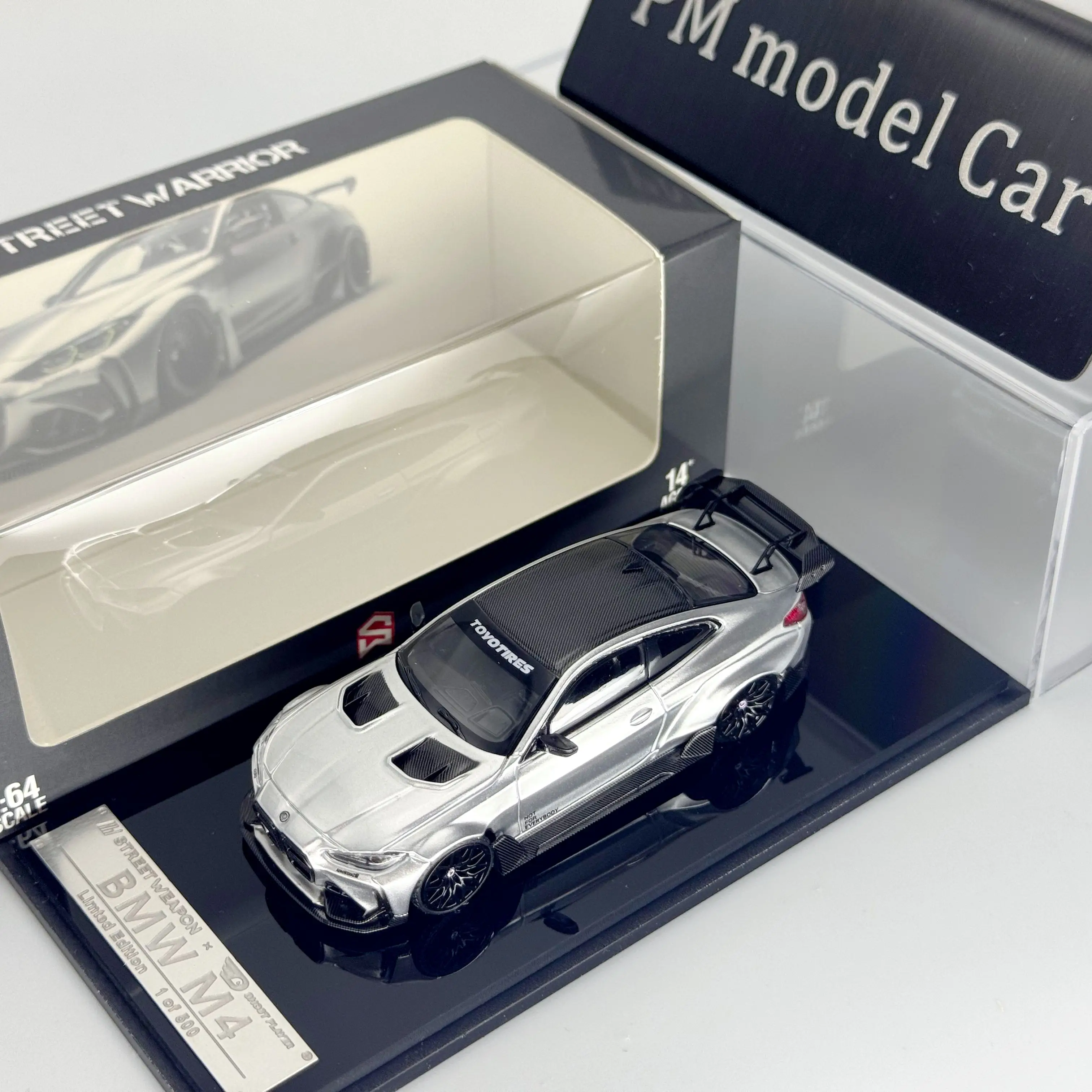 

SW 1:64 BMW M4 G82 ADRO Body Kit Widebody Modified Alloy Diecast Model Car Collectible Gift