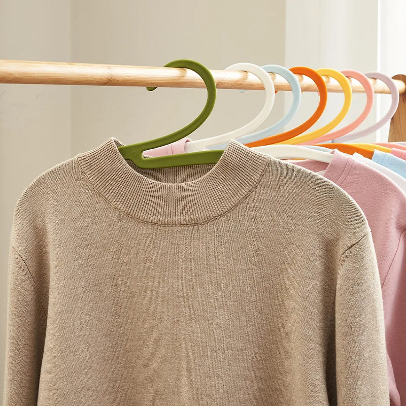 플라스틱 구스넥 옷걸이 칼라 보호대 옷걸이 무봉제 분류 건조용 옷걸이 칼라 보호대