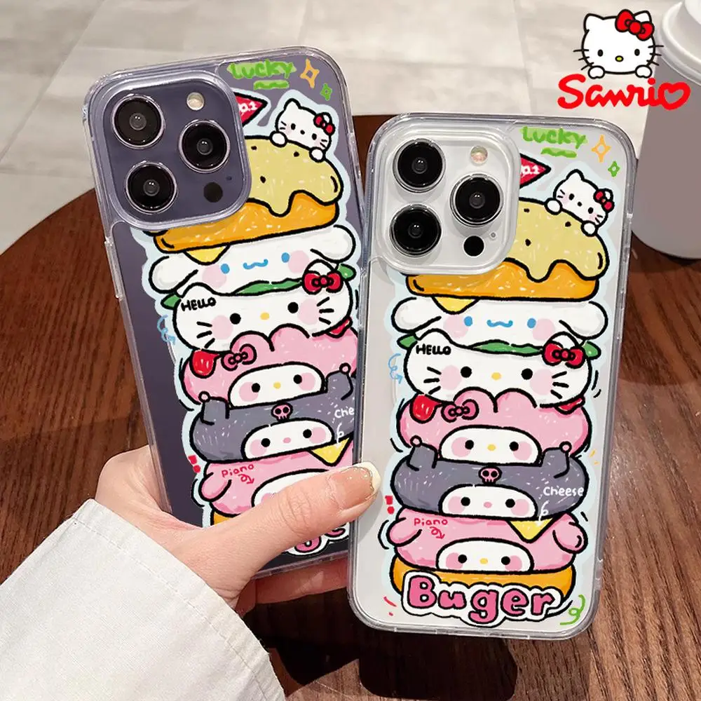 

Kitty Cat Iphone Case Fall Prevention Iphone 16/15/14/13/12/11 Girl Iphone 13 Case Sanrio Kt Pink Accessory 2025 New