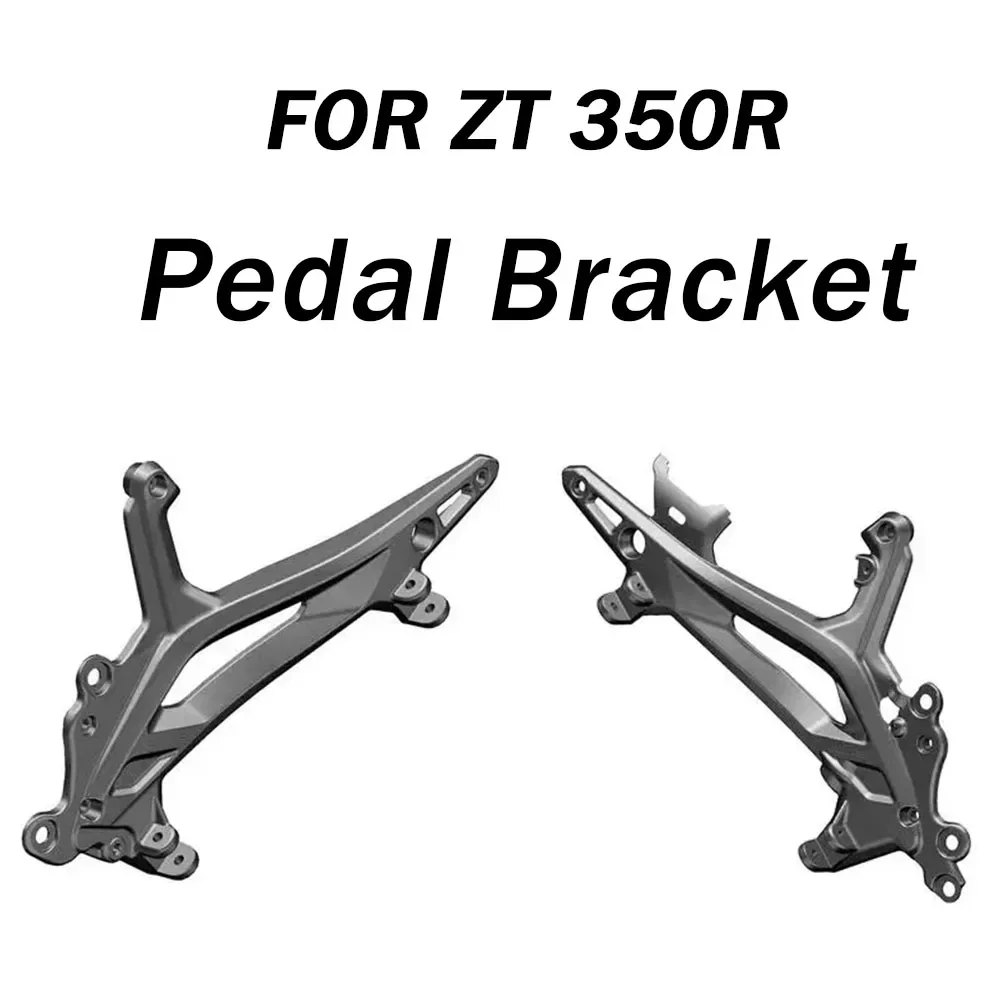 Zontes R350 Front Rear Pedal bracket Footrest Footrest Foot Pegs For Zontes R350 350R 350R1 350R2 350 R1 R2