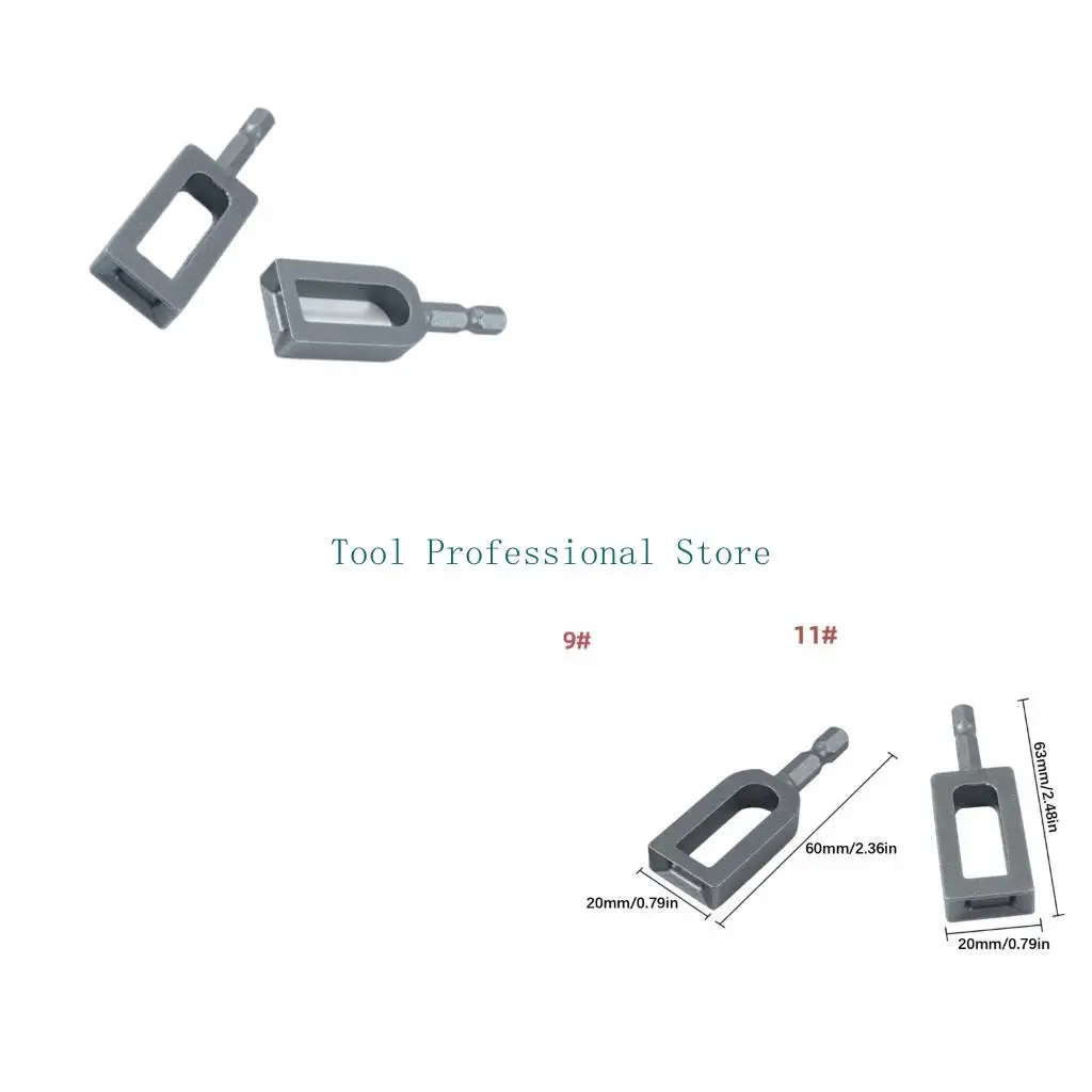 57QF Professional Wire Spinner Strong Carbon Steel Wire Tying Tool Set Of 2 for Steel Bar Binding & DIY Projects