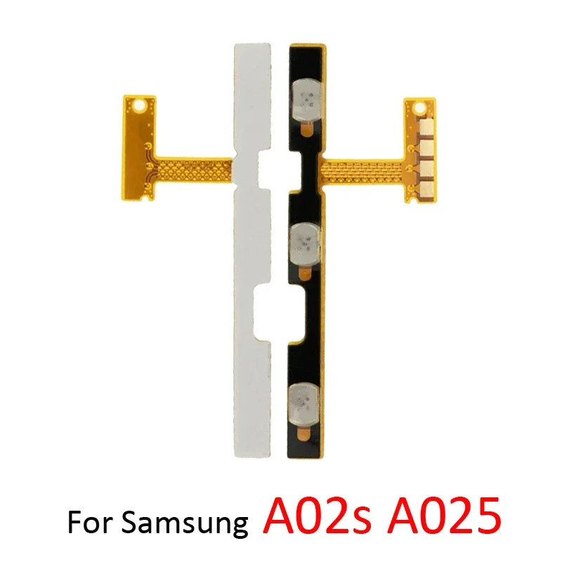 7Pcs Phone Power Volume Button Flex For Samsung A02 A12 A22 A32 A42 A52 A52s A72 4G 5G A02s A9 A920 New On Off Side Key Cable