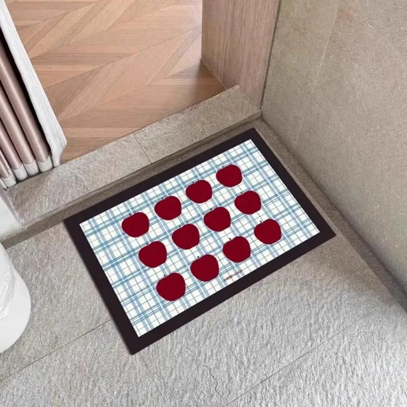 

Korean Style Fruit Diatom Mud Bathroom Floor Mat Water Absorption Quick Drying Toilet Toilet Non-Slip Foot Mat