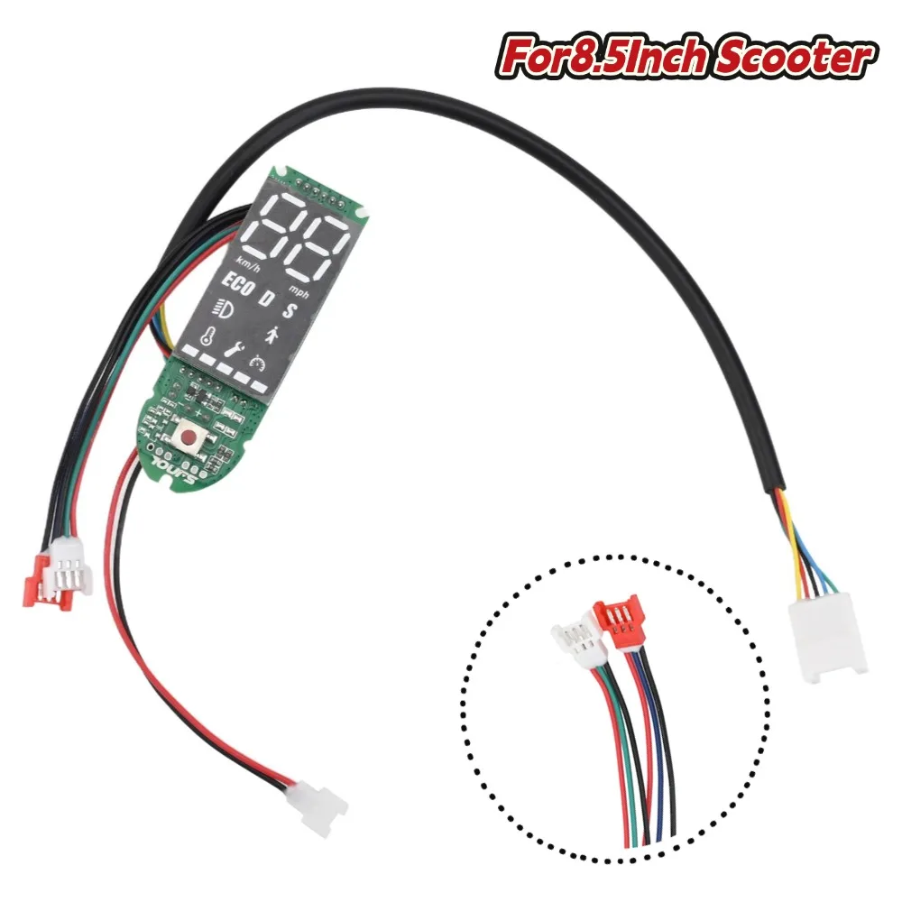 

Electric Scooter Display Meter For 8.5inch Electric Scooter PCB Dashboard Circuit Panel Replacement Accessories
