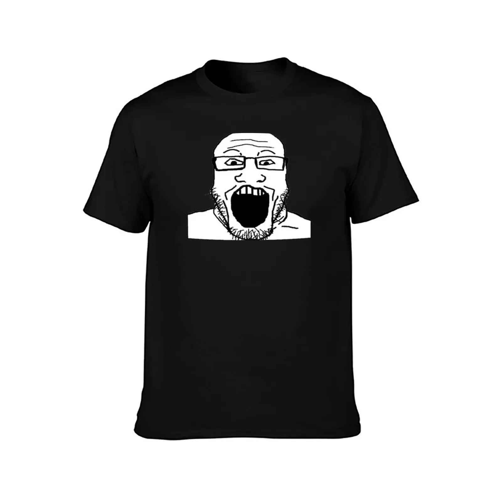 Markiplier Soyjak T-Shirt man t shirt street wear plus sizes men t shirt