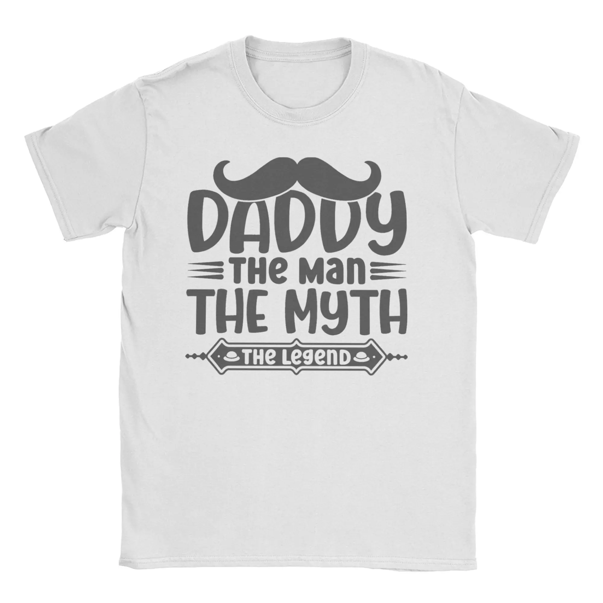 

Футболка Daddy The Man The Myth The Legend Gift for Fathers для мужчин и женщин, идея подарка, футболки, хлопковая одежда