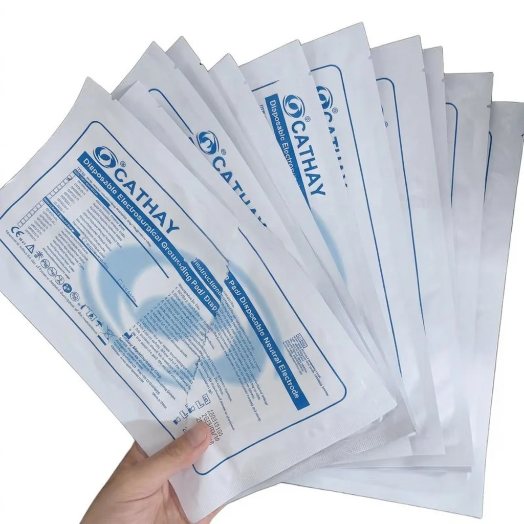 5pcs Self-Adhesive Hydrogel Adult Disposable ESU Grounding Plate Ultra 360 Adhesive Neutral Electrode Targeted Radiofrequency