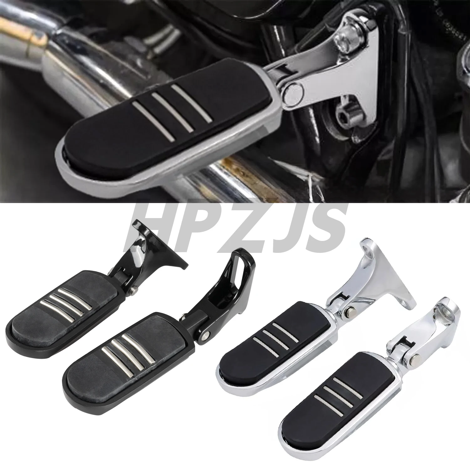 

Rear Passenger Foot Peg Mount Bracket For Harley Motorcycle Road King Electra Street Road Glide Ultra Limited CVO FLHTCU 1993-Up