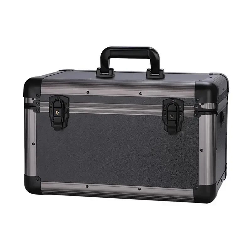 

Locked aluminum alloy storage box, household anti-theft insurance storage box