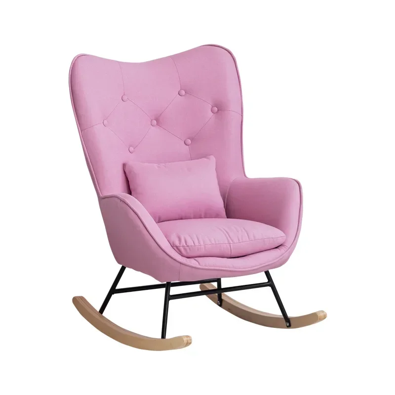 Lazy sofa small apartment, simple modern bedroom cute girl single sofa chair