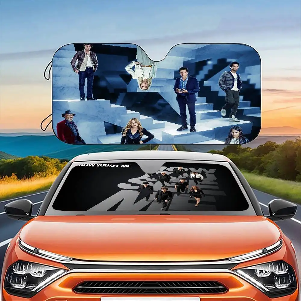 فيلم-أنت أرني الآن أنت لا ستائر مظلة السيارة للزجاج الأمامي المضاد للأشعة فوق البنفسجية حماية أمامية من الشمس واقي التبريد