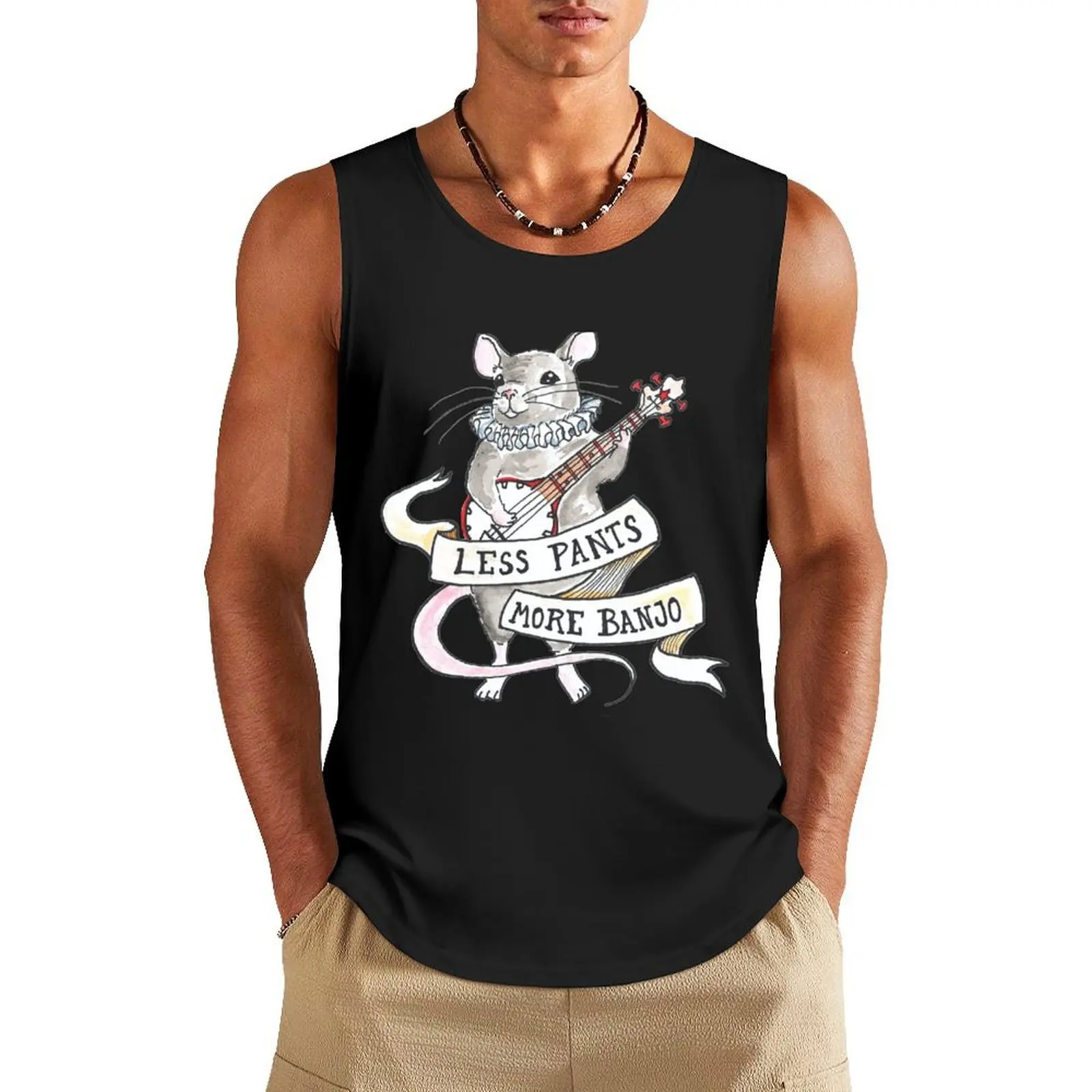 

Banjo Rat Tank Top t shirts anime t-shirts gym clothing men
