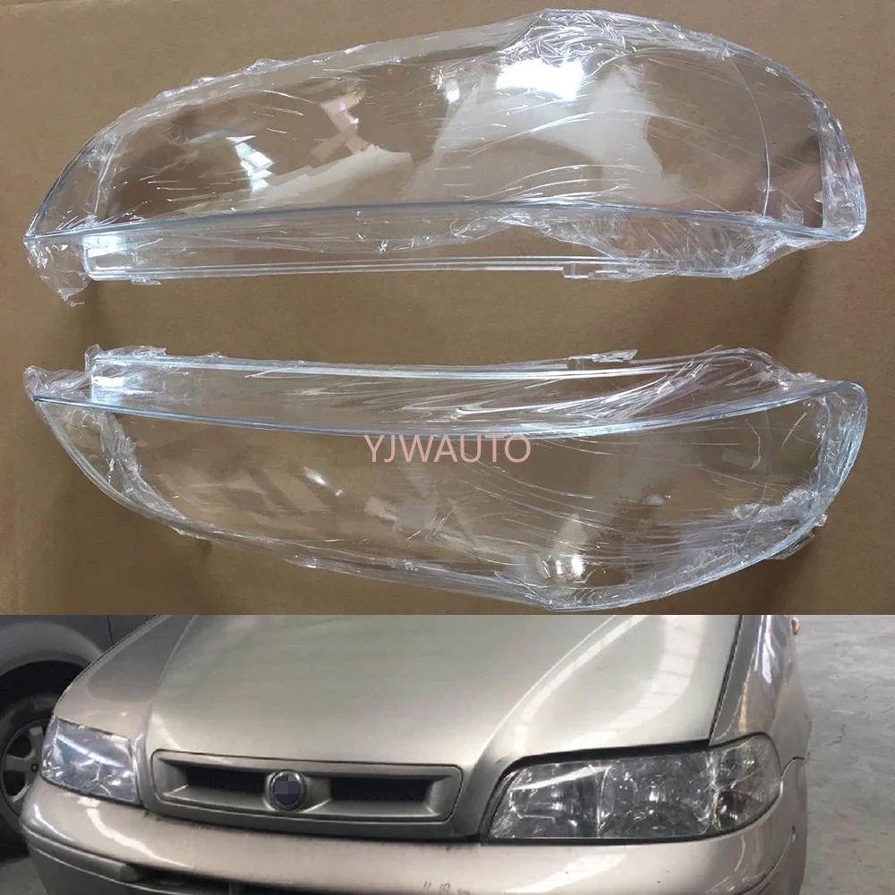 

For Fiat Palio Headlight Cover Car Headlamp Lens Glass Replacement Front Lampshade Plexiglass Auto Shell