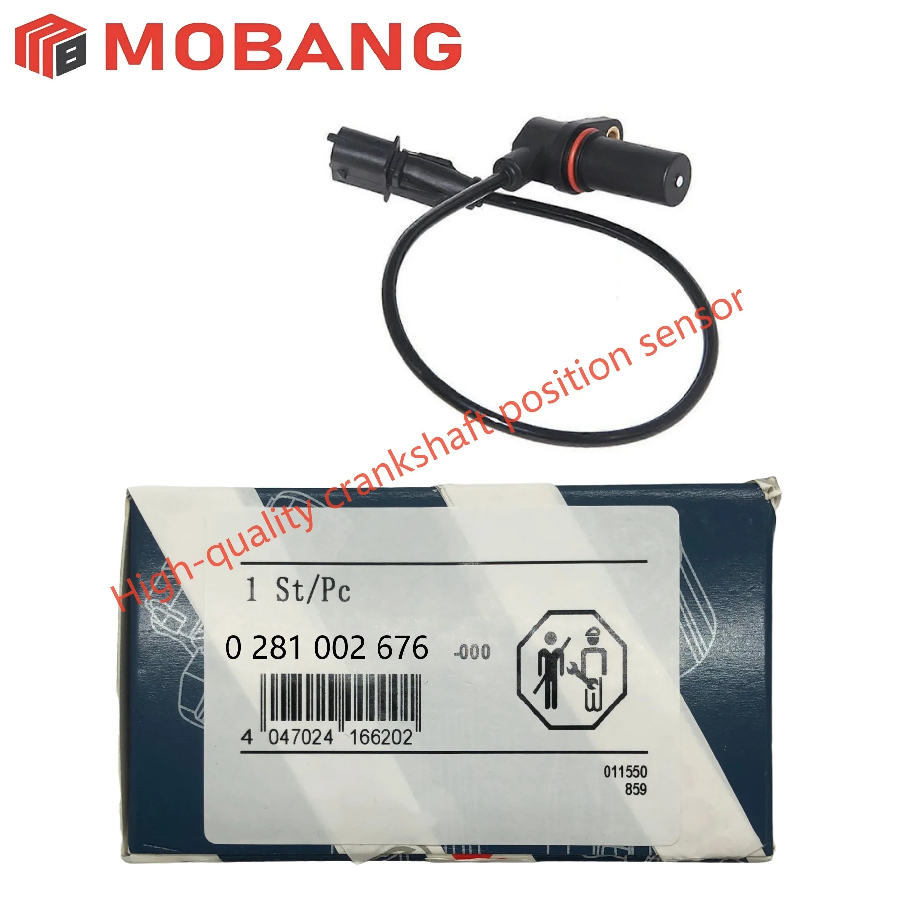 Suitable for DAF crankshaft position sensor OE: 6235607, 0281002676, 1607436
