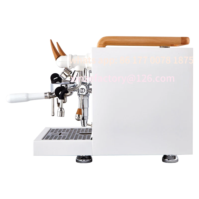 Cafetera personalizable 220V 2200W, máquina de prensado de café multiusos M3124F, comercial profesional automático E61 Express