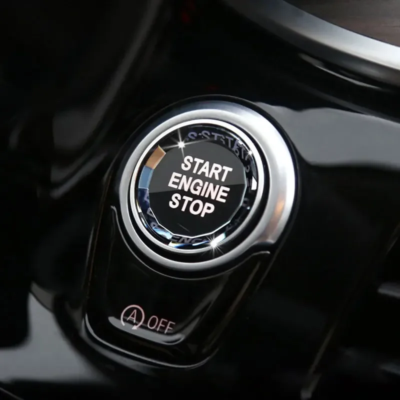 For BMW E90 E60 F52 F12 F13 F20 F21 G32 F22 F23 G12 F30 F35 F49 F39 Car Start Stop Button Trim Cover Modification Accessories