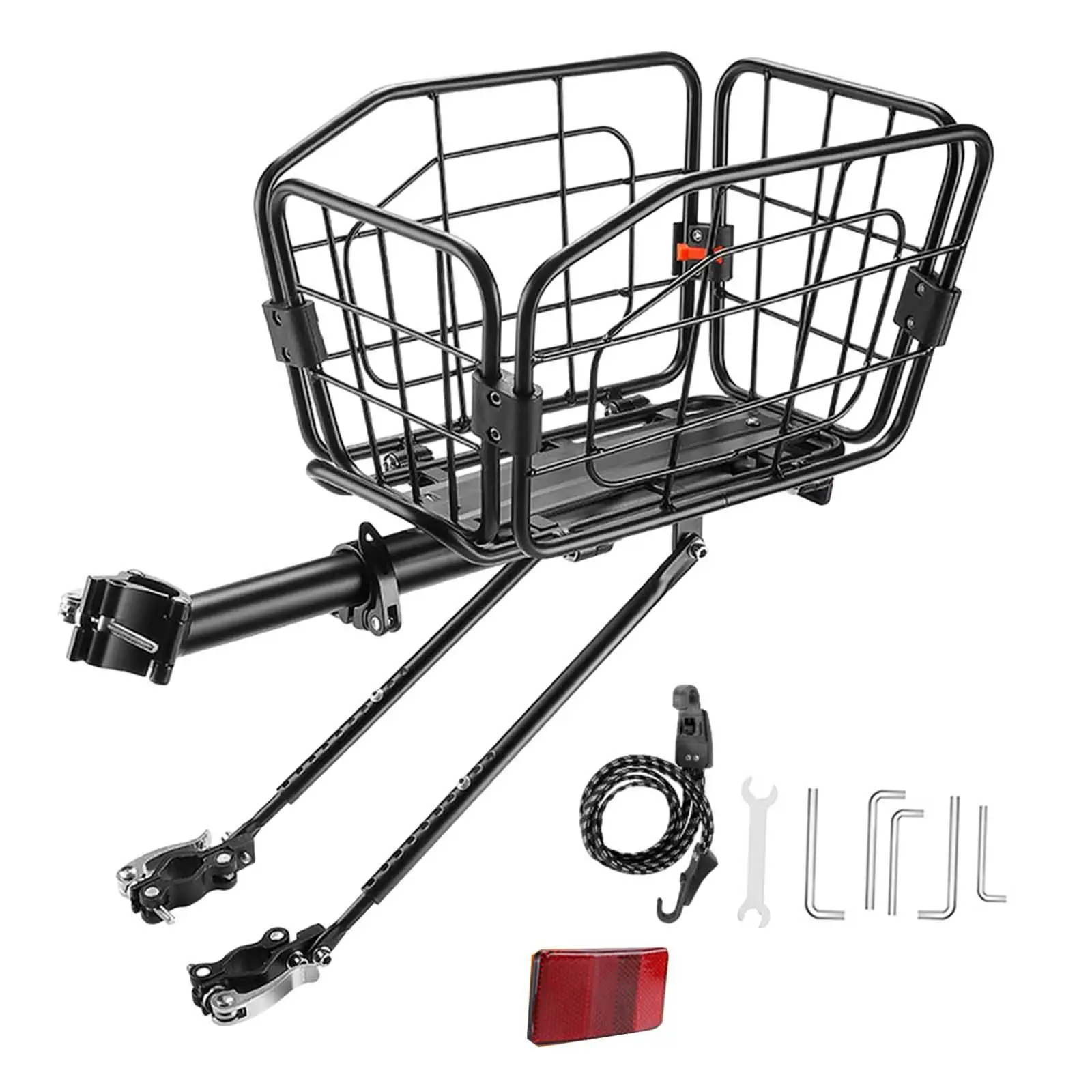 Bike Rear Rack Basket Cycling Equipment Aluminum Alloy Bicycle Cargo Rack