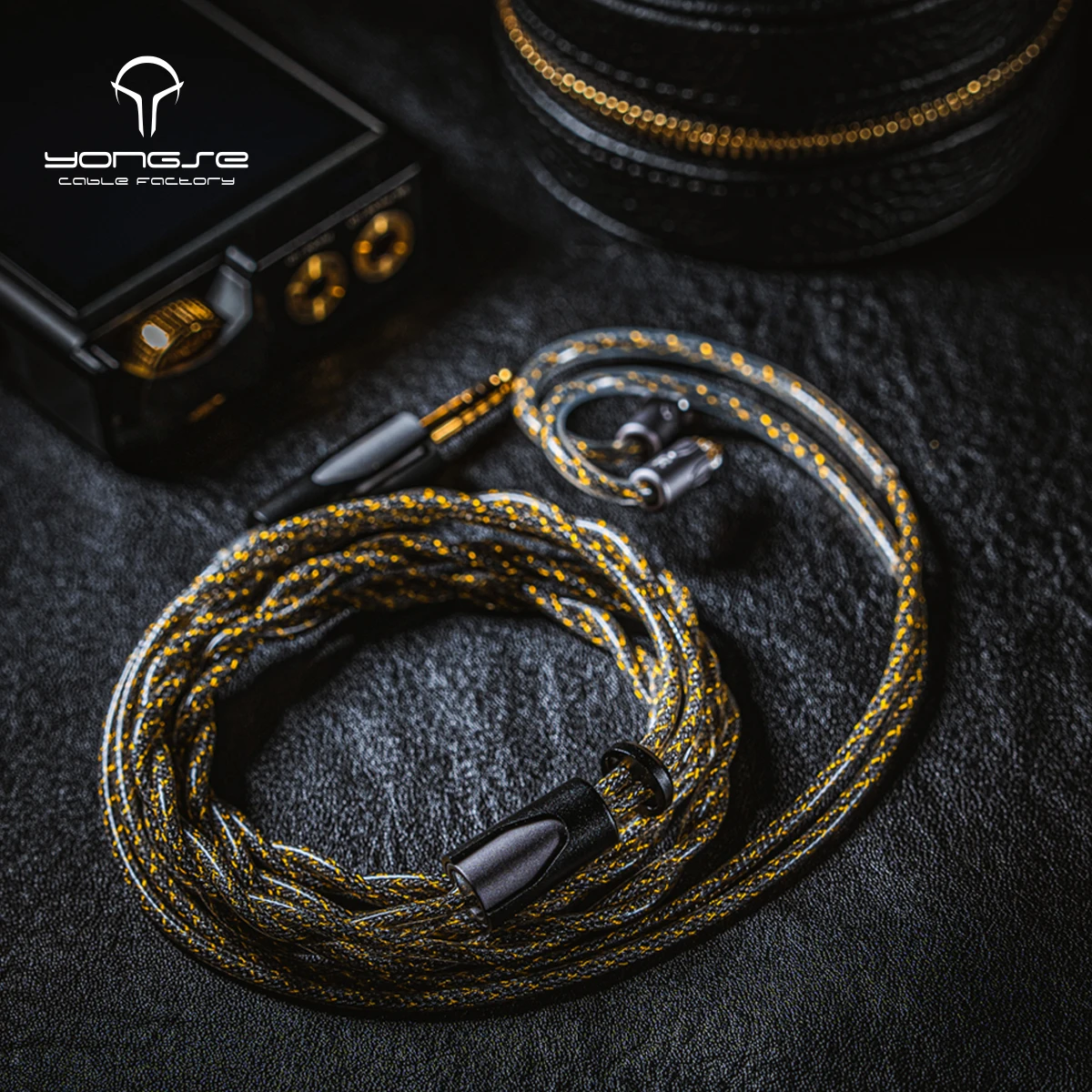 Yongse SpectraX High Quality Litz Pure Silver+OCC Mixedly Braided Coaxial Earphone Cable