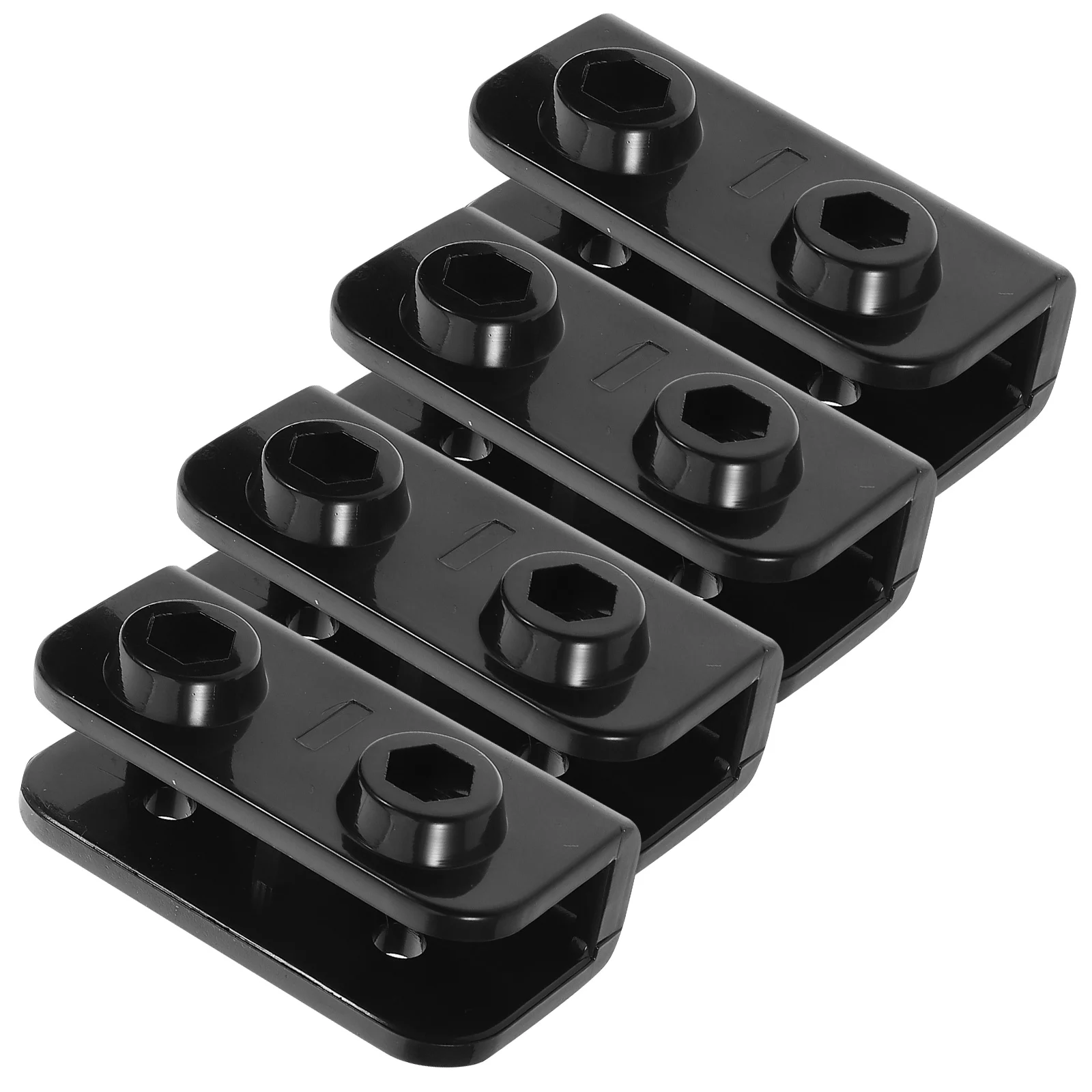 4 قطعة ملحقات مظلة الخيمة البلاستيكية موصلات الزاوية اليمنى لإصلاح وصلة القطب المستقر الإعداد السريع للتخييم في الهواء الطلق