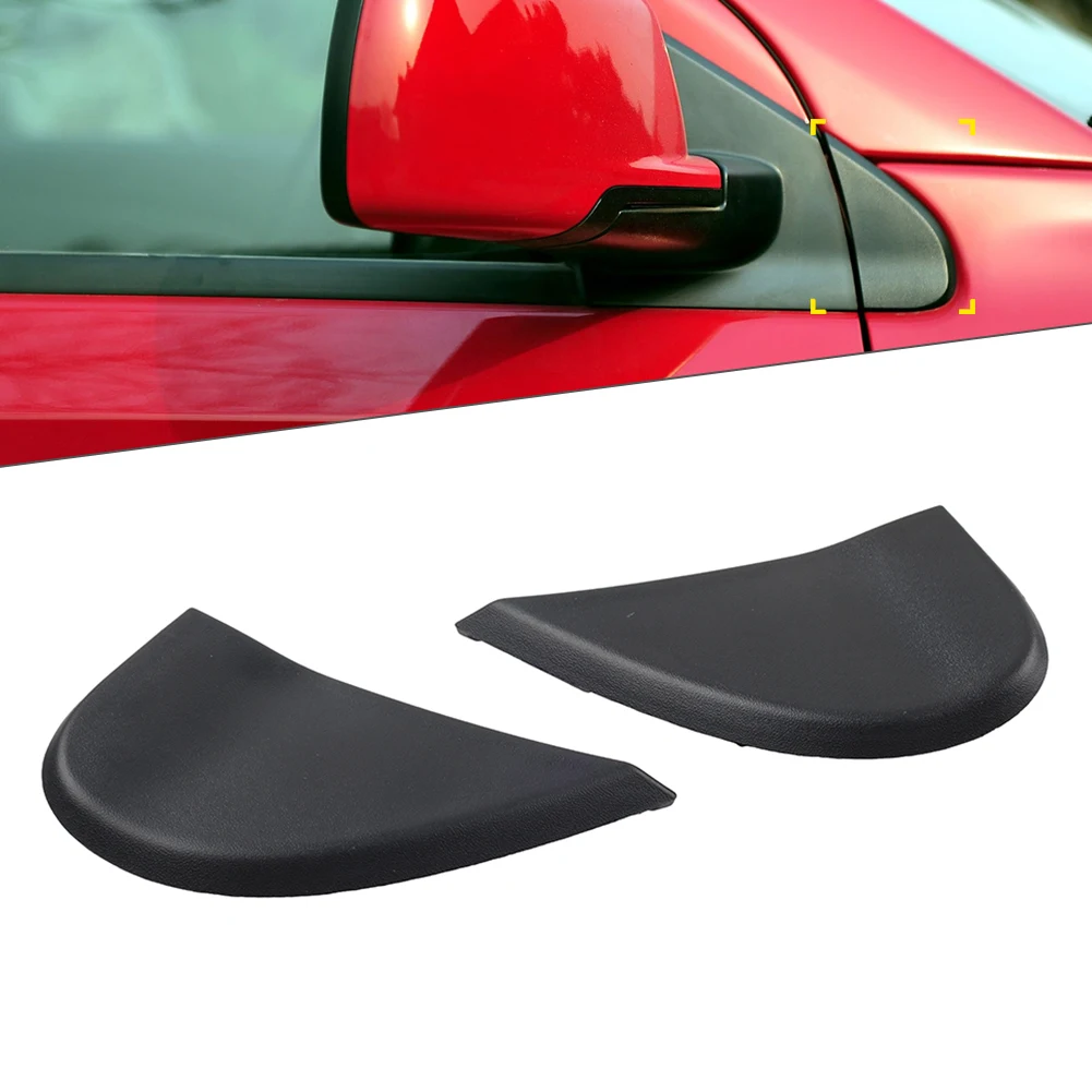 1PC Auto Exterior Door Side Mirror Flags Applique Panel Molding ABS Black For Dodge Journey 2009-2020 5178150AD 1KPCH1230017