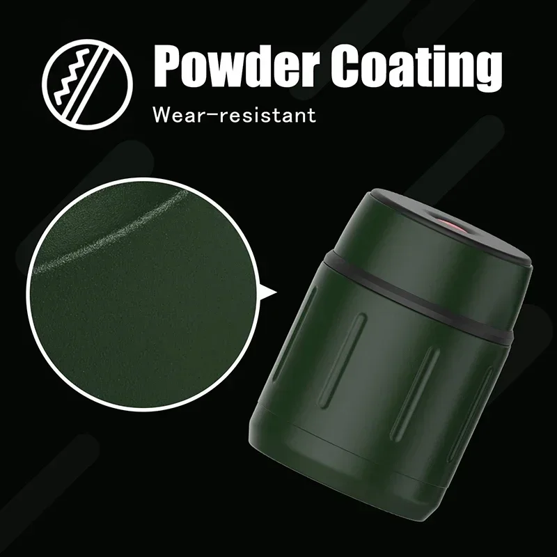 Fjbottle 750ml Food Jar 316 Stainless Steel Thermos Vacuum Lunch Box with Foldable Tableware Handbag Soup Cup Food Container