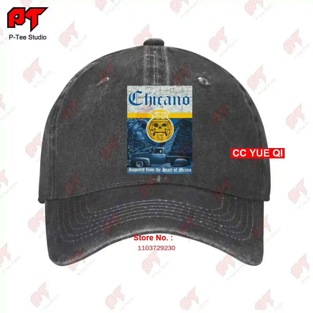 Chicano Pride Lowrider Urban Streetwear Baseball Caps Truck Cap QC1Z