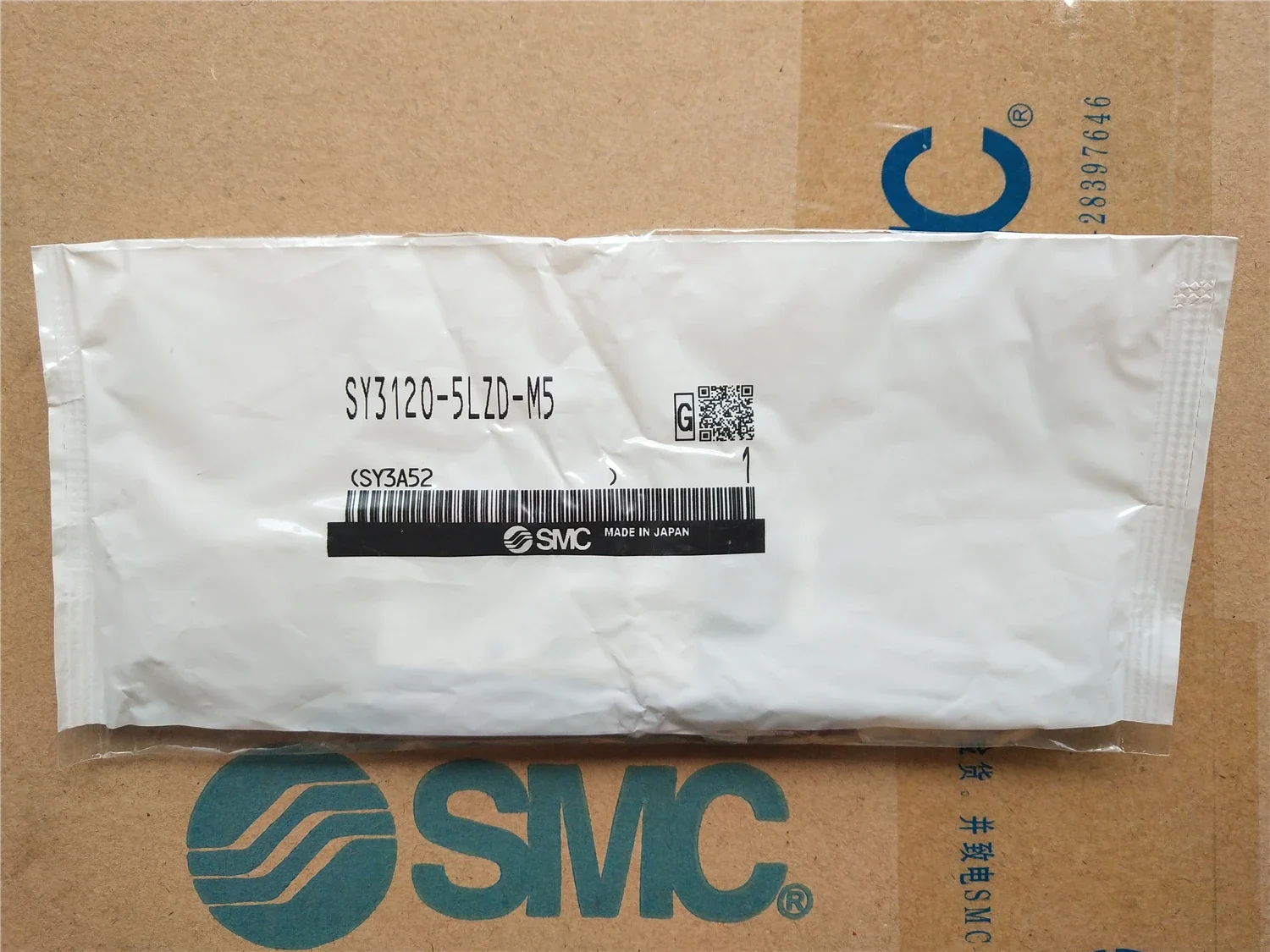 

2025.4 Совершенно новый оригинальный японский электромагнитный клапан SMC с одним управлением SY3120-5LZD-M5 24 В для бизнеса и офиса