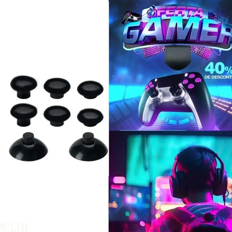 W3JB Verstellbare, ergonomische Daumenstick-Abdeckung für P5 Gaming-Controller, verbessert den Komfort – Detail 7